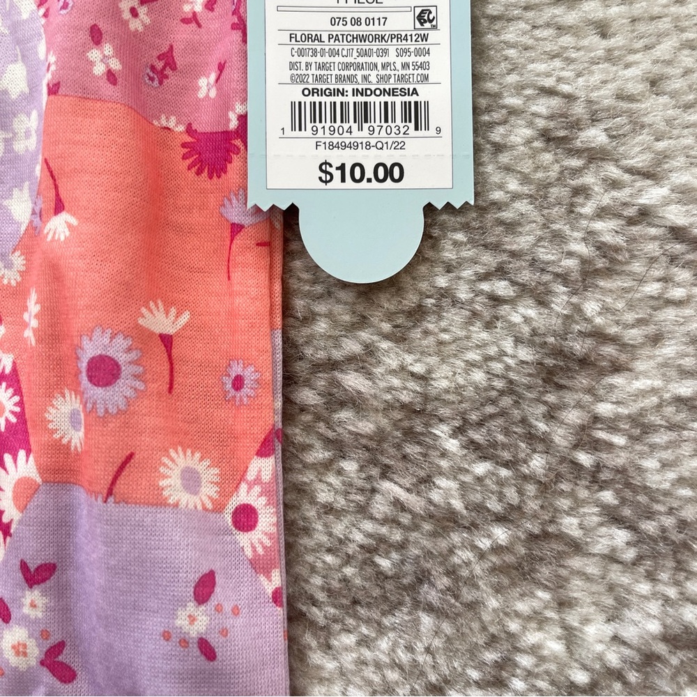 Cat & Jack | Target Floral Girls Nightgown NWT - Picture 3 of 6